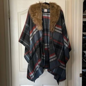 Oversized poncho